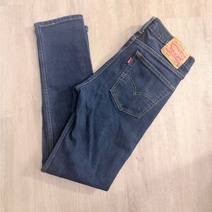 Levi's Dark Wash Blue 510 Jeans (31W)